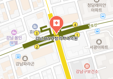 강남 이비인후과 | 일요일 문 여는 병원 총정리 16 강남365가정의학과의원