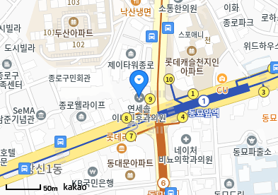 창신동 이비인후과 | 모든 전문의 및 일반의 병원 리스트 2 연세솔이비인후과의원