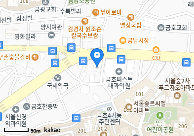 금호동4가 이비인후과 | 모든 전문의 및 일반의 병원 리스트 6 강남호랑이마취통증의학과의원